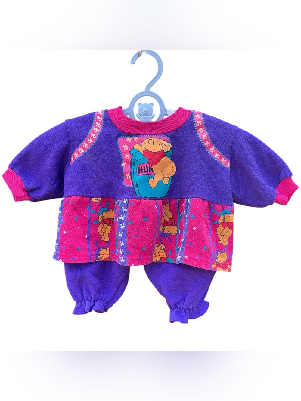 Vintage Winnie the Pooh Two-Piece Baby Outfit
